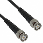 Cinch Connectors Male BNC to Male BNC RG-58 Coaxial Cable, 50 Ω, 415
