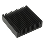 Heatsink, Universal Square Alu, 2K/W, 60 x 60 x 16mm