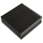 Heatsink, Universal Rectangular Alu, 0.6K/W, 100 x 101.6 x 32mm
