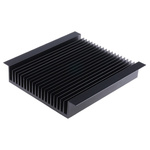 Heatsink, Universal Rectangular Alu, 0.32K/W, 250 x 240 x 46mm