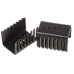 Heatsink, 9.9°C/W, 38 x 28 x 22mm, Screw