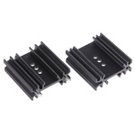 Heatsink, 10.2K/W, 12.5 x 34.5 x 38mm, Solder