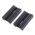 Heatsink, 7K/W, 12.5 x 34.5 x 63mm, Solder