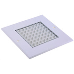 RS PRO White Aluminium Grille, Eggcrate Slat, 125 x 125mm