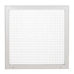 RS PRO White Aluminium Grille, Eggcrate Slat, 487 x 487mm