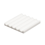 Heatsink, Universal Square Ceramic, 31.5 °C/W @ 400 lfm, 45.4 °C/W @ 100 lfm, 25 x 25 x 2.5mm, Adhesive, Screw