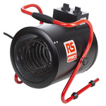 RS PRO 5kW Fan Industrial Heater, Floor Mounted, 415 V BS4343/IEC60309