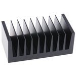 Heatsink, Universal Rectangular Alu, 1.75K/W, 50 x 100 x 40mm