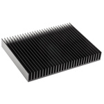 Heatsink, Universal Rectangular Alu, 0.7K/W, 150 x 200 x 25mm