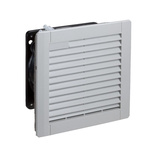 Schneider Electric Grey Steel Vent Grille, 224 x 224mm
