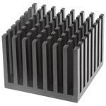 Heatsink, 4K/W, 49.5 x 49.5 x 38mm, Adhesive Foil