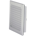 Siemens Plastic Vent Grille, Parallel Slat, 148 x 148mm