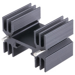 Heatsink, 9°C/W, 25 x 35 x 25mm, Clip