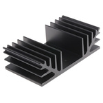 Heatsink, Universal Rectangular Alu, 2.5K/W, 50 x 88 x 25mm