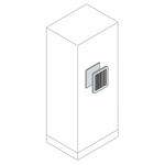 ABB Grey PC Grille, 105 x 105mm