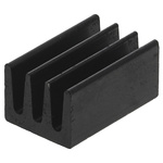 Heatsink, Universal Rectangular Alu, 75K/W, 10 x 6.3 x 4.8mm, Conductive Adhesive, Conductive Foil