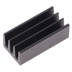 Heatsink, Universal Rectangular Alu, 63K/W, 13 x 6.3 x 4.8mm, Conductive Adhesive, Conductive Foil
