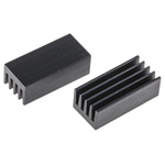 Heatsink, Universal Rectangular Alu, 42K/W, 17 x 8 x 6mm