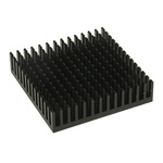 Heatsink, Universal Square Alu, 8 → 1.9K/W, 51 x 51 x 12.3mm, Conductive Adhesive, Conductive Foil