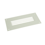 Rittal Grey Steel Vent Grille, Parallel Slat, 100 x 210mm