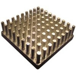 Heatsink, Universal Square Alu, 3.7K/W, 32.7 x 32.7 x 20mm, Adhesive Foil, Conductive Foil