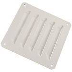 Schneider Electric Grey Steel Vent Grille, Parallel Slat, 120 x 120mm