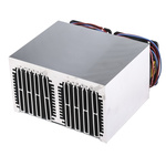 Heatsink, Universal Rectangular Alu with fan, 0.12K/W, 100 x 125 x 74mm