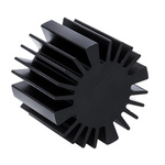 Heatsink, Universal Round Alu, 1.8K/W, 50 (Dia.) x 37.5mm, Screw