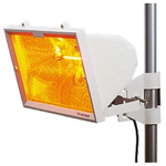 Knightsbridge 1.3kW Infrared Infrared Heater, Pillar Mounted, Type G - British 3-pin