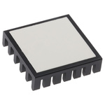 Heatsink, Universal Rectangular Alu, 22K/W, 23 x 23 x 6mm, Adhesive Foil
