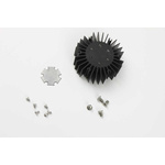 Heatsink, Dragon 1, Duris 1, Duris 4, Oslon 1, Oslon 4, Stanley 1, Stanley 4, 50 (Dia.) x 20mm, Screw