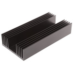 Heatsink, Universal Rectangular Alu, 0.5°C/W, 250 x 125 x 50mm