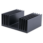 Heatsink, Universal Rectangular Alu, 1°C/W, 100 x 125 x 50mm