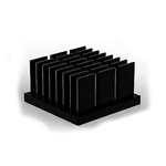Heatsink, Universal Square Alu, 19 x 19 x 10mm