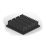 Heatsink, Universal Square Alu, 30 x 30 x 8mm