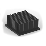 Heatsink, Universal Square Alu, 30 x 30 x 14mm