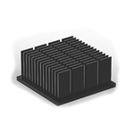 Heatsink, Universal Square Alu, 35 x 35 x 16mm