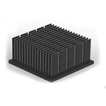 Heatsink, Universal Square Alu, 40 x 40 x 21mm