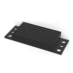 Heatsink, 1/8 Brick DC/DC Converter, 58.4 x 22.9 x 8.7mm