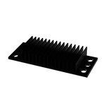 Heatsink, 1/8 Brick DC/DC Converter, 58.4 x 22.9 x 8.7mm