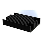 Heatsink, 1/4 Brick DC/DC Converter, 58 x 37 x 11mm