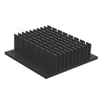 Heatsink, 1/2 Brick DC/DC Converter, 61 x 57.9 x 17.3mm