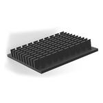 Heatsink, 1/2 Brick DC/DC Converter, 61 x 57.9 x 9.3mm