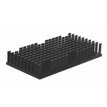 Heatsink, 1/1 Brick DC/DC Converter, 116.8 x 61 x 18.2mm