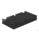 Heatsink, 1/1 Brick DC/DC Converter, 116.8 x 61 x 18.2mm