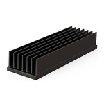 Heatsink, Universal Rectangular Plastic, 65 x 25 x 15mm