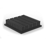 Heatsink, Universal Square Alu, 40 x 40 x 15mm
