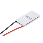 Laird Technologies Peltier Module, 18.2W, 3.9A, 8.2V dc, 29.7 x 15mm