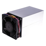 Heatsink, Universal Rectangular Alu with fan, 0.13K/W, 150 x 92 x 93mm