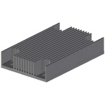 Heatsink, 1/4 Brick DC/DC Converter, 58 x 37 x 6mm, Screw